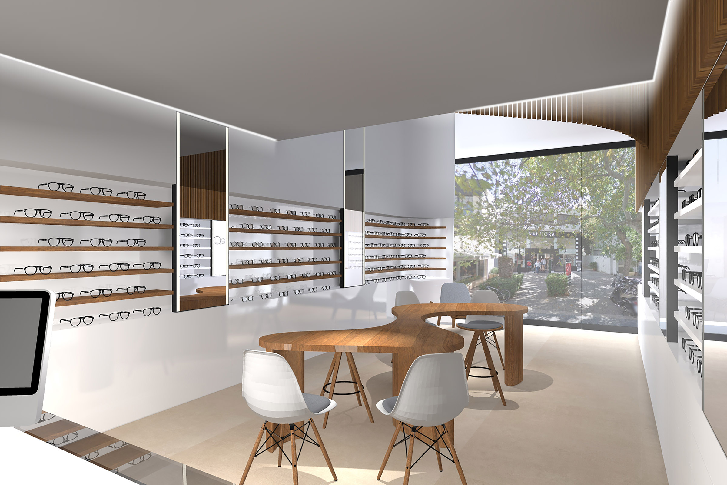 Yiannis Stamou Architecture – Optical Store 5